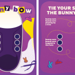 The bunny bow practice board image front and back